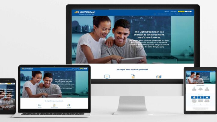 A desktop and laptop computer are shown on the same screen.