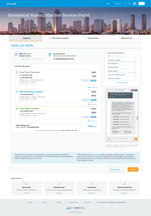 Dashboard calculator 2