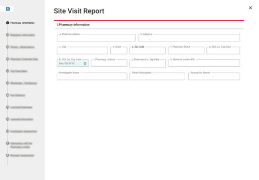 New design for visit