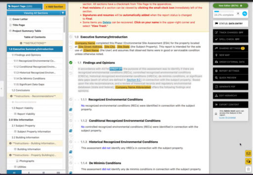 Old design report